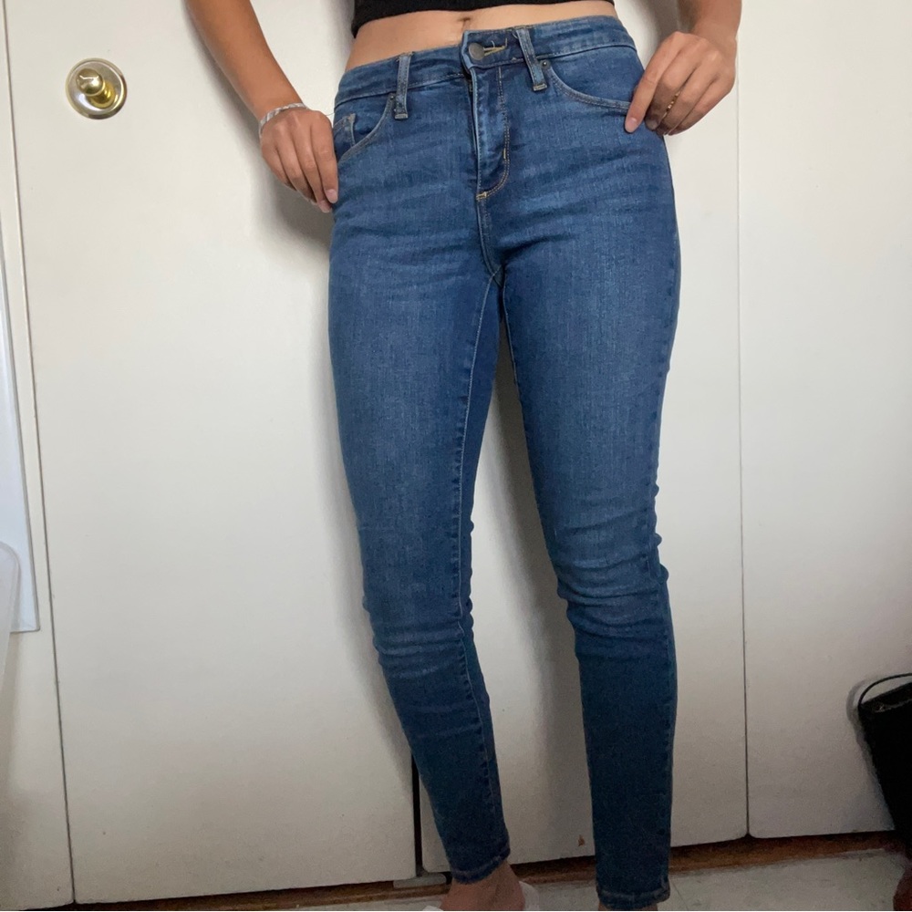 High Rise Skinny Jeans - Picture 3 of 9